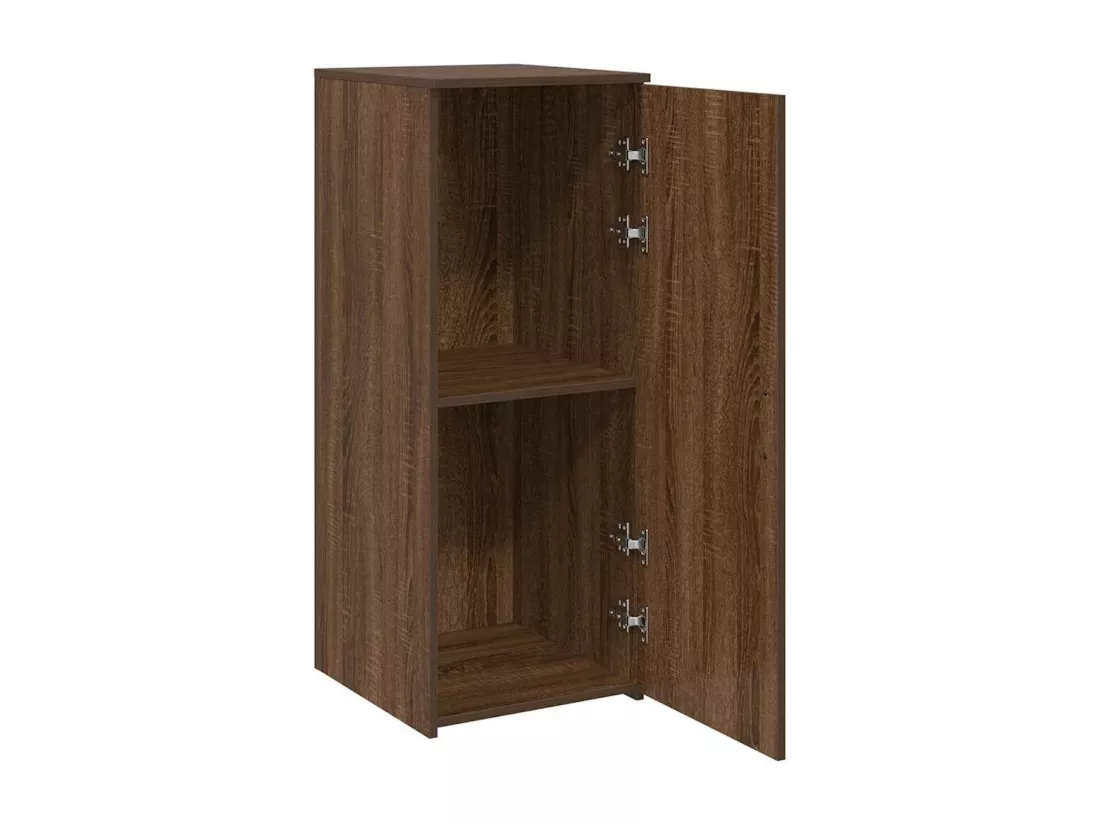 Armoire de rangement chêne brun 40x45x103,5cm bois d'ingénierie