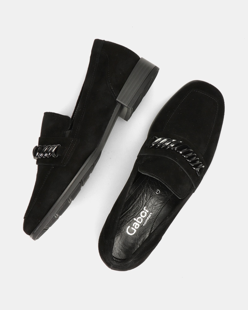 Gabor Mocassins & loafers  - zwart