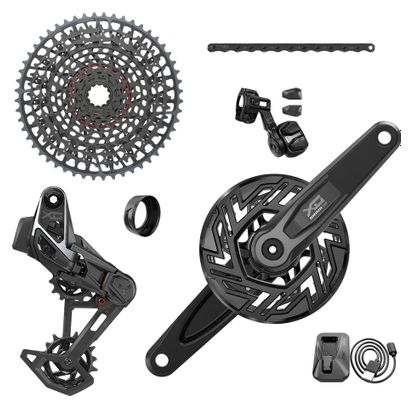 Groupe Sram X0 T-Type Eagle AXS Brose ISIS 36 Dents 12V Noir (Sans Boitier)