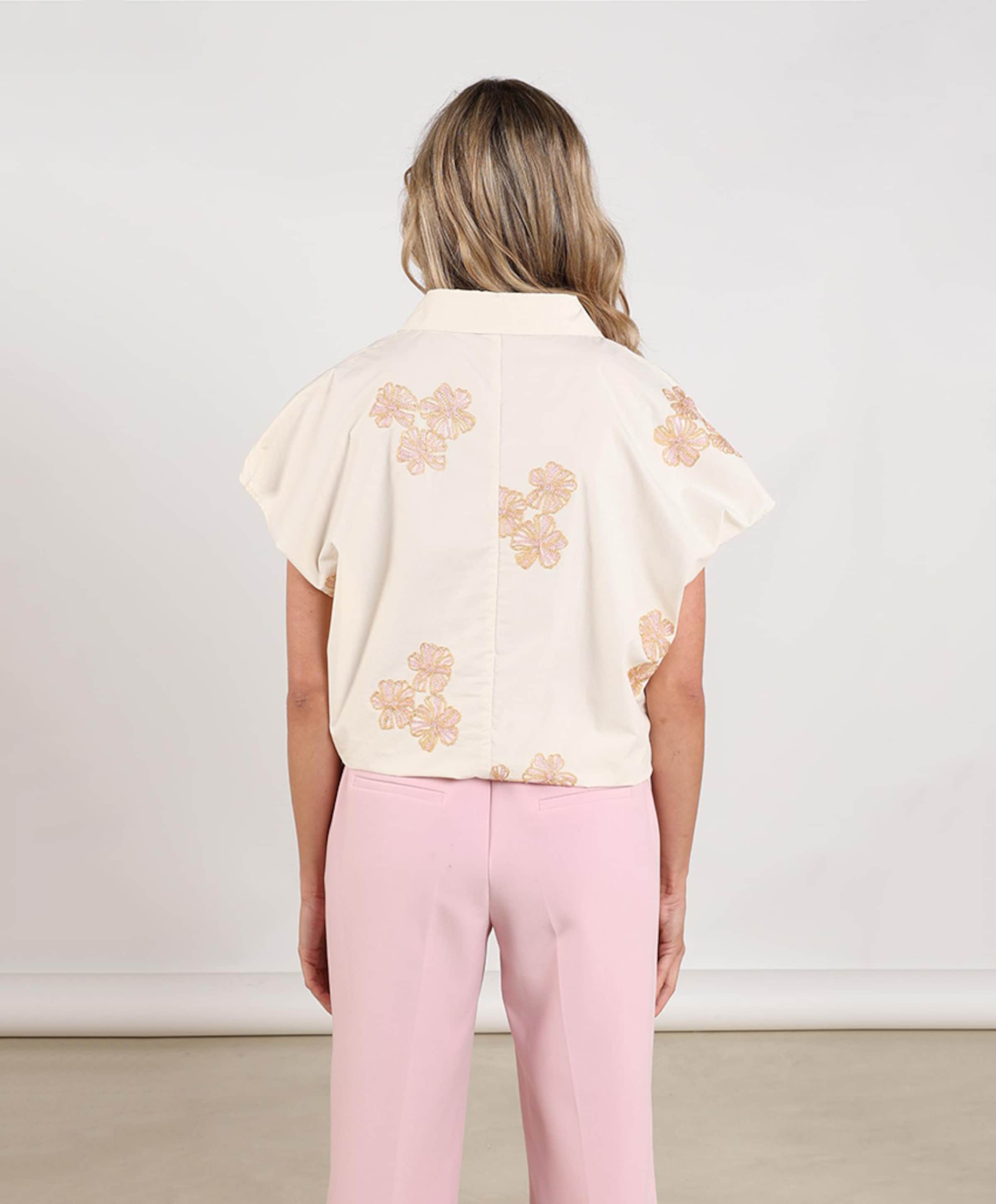 Nukus Dames blouse beige