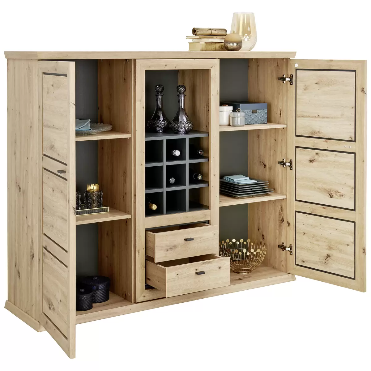 Highboard Harvey Sonoma Eiche,Eiche