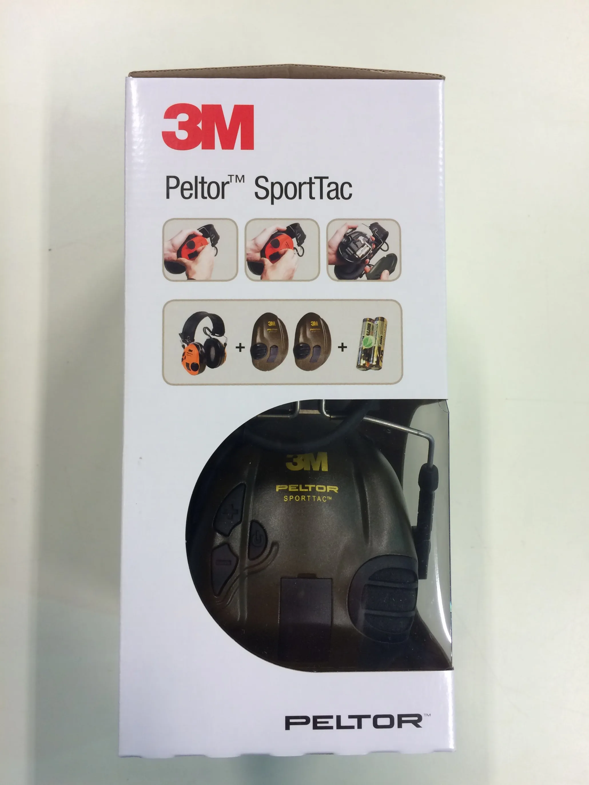 3M 3 M Peltor Sport Tac hørselvern NoColour