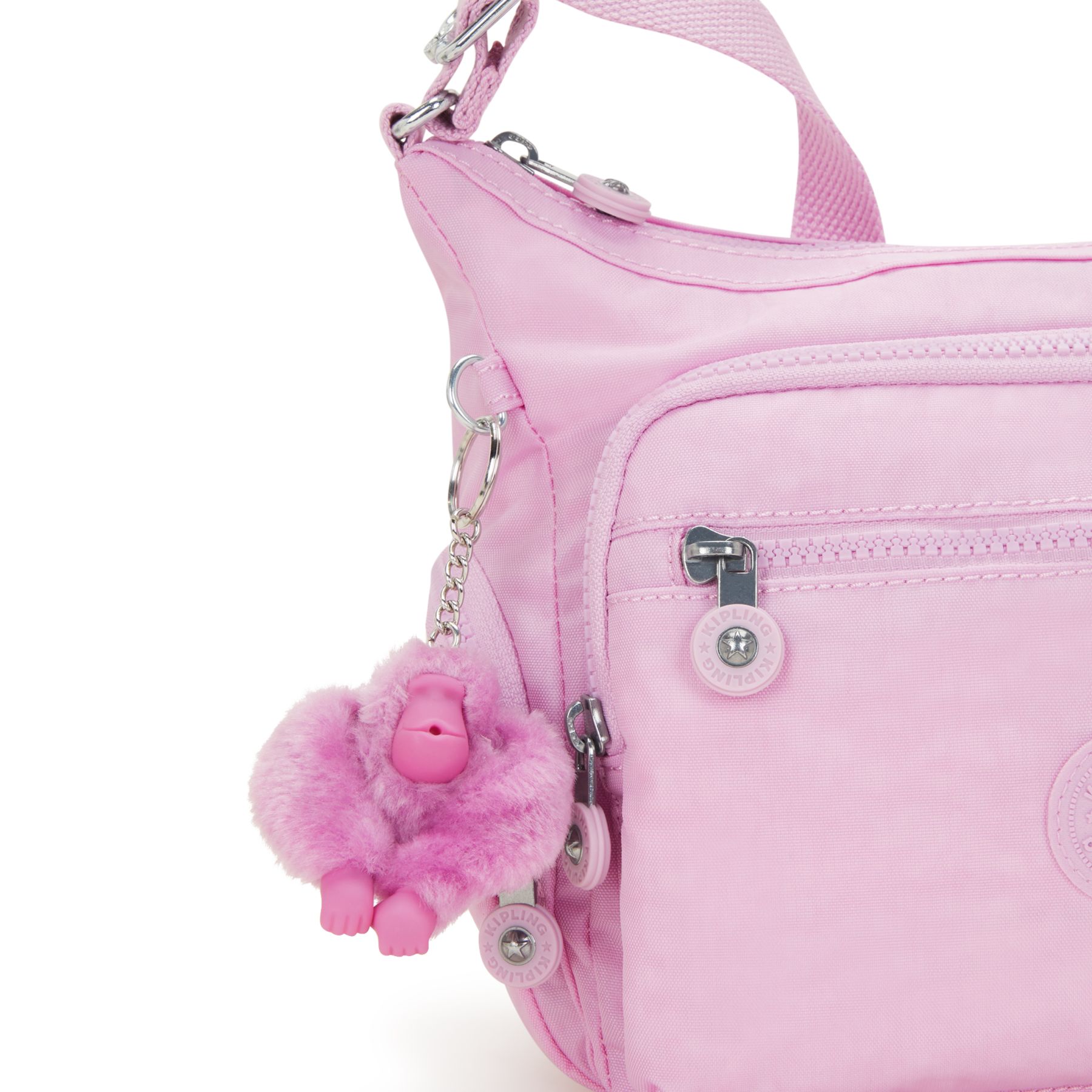 GABBIE S Petit sac bandoulière à compartiments multiples - Blooming Pink