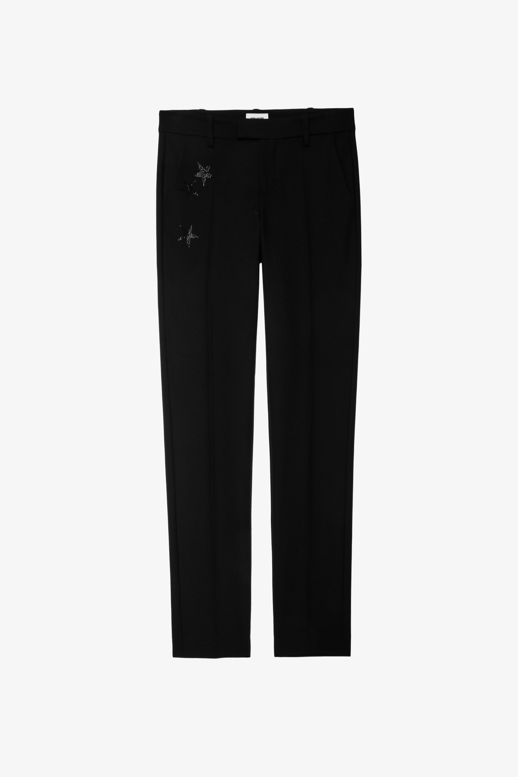 Pantalon Prune Strass Star