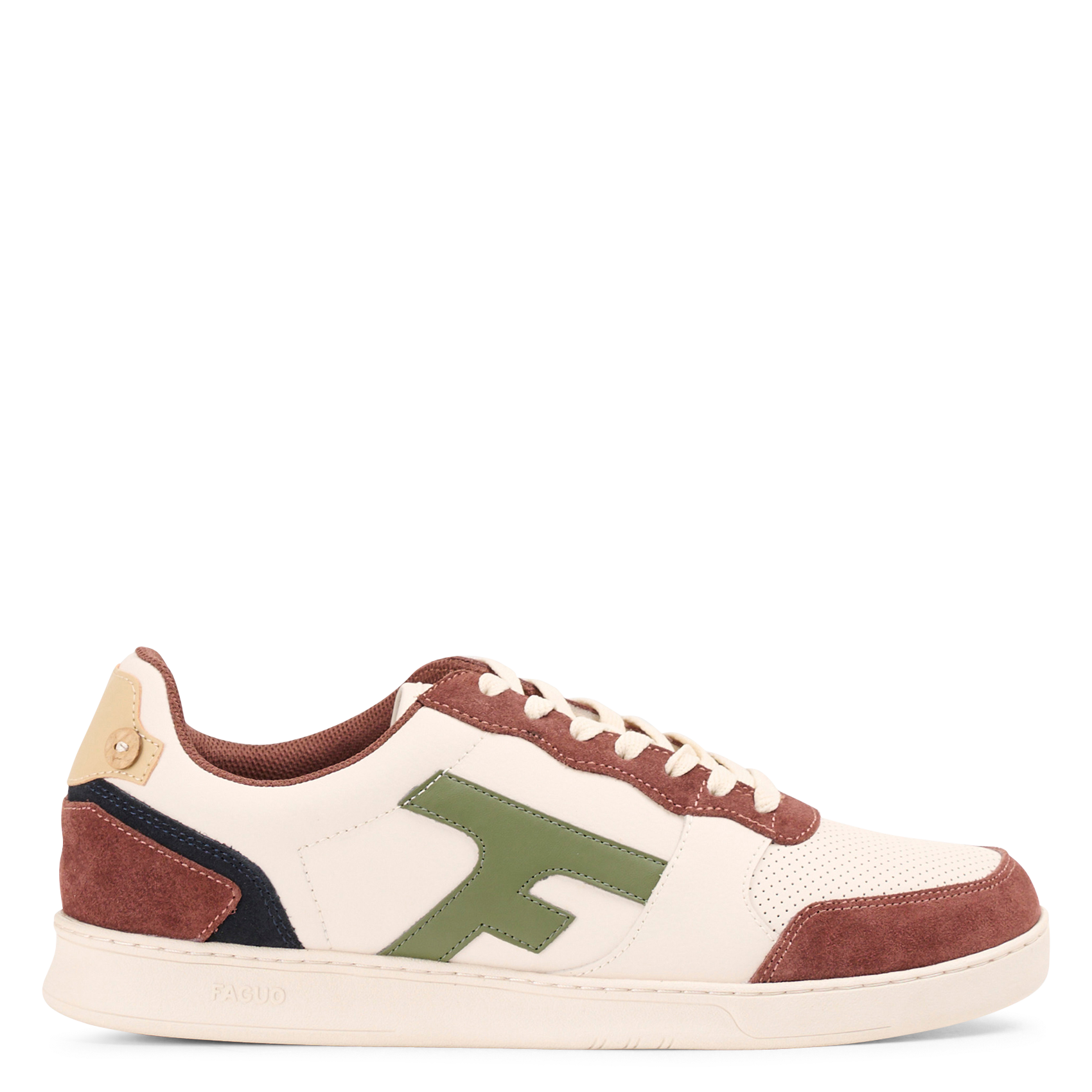 HAZEL - Baskets basses en cuir | Beige