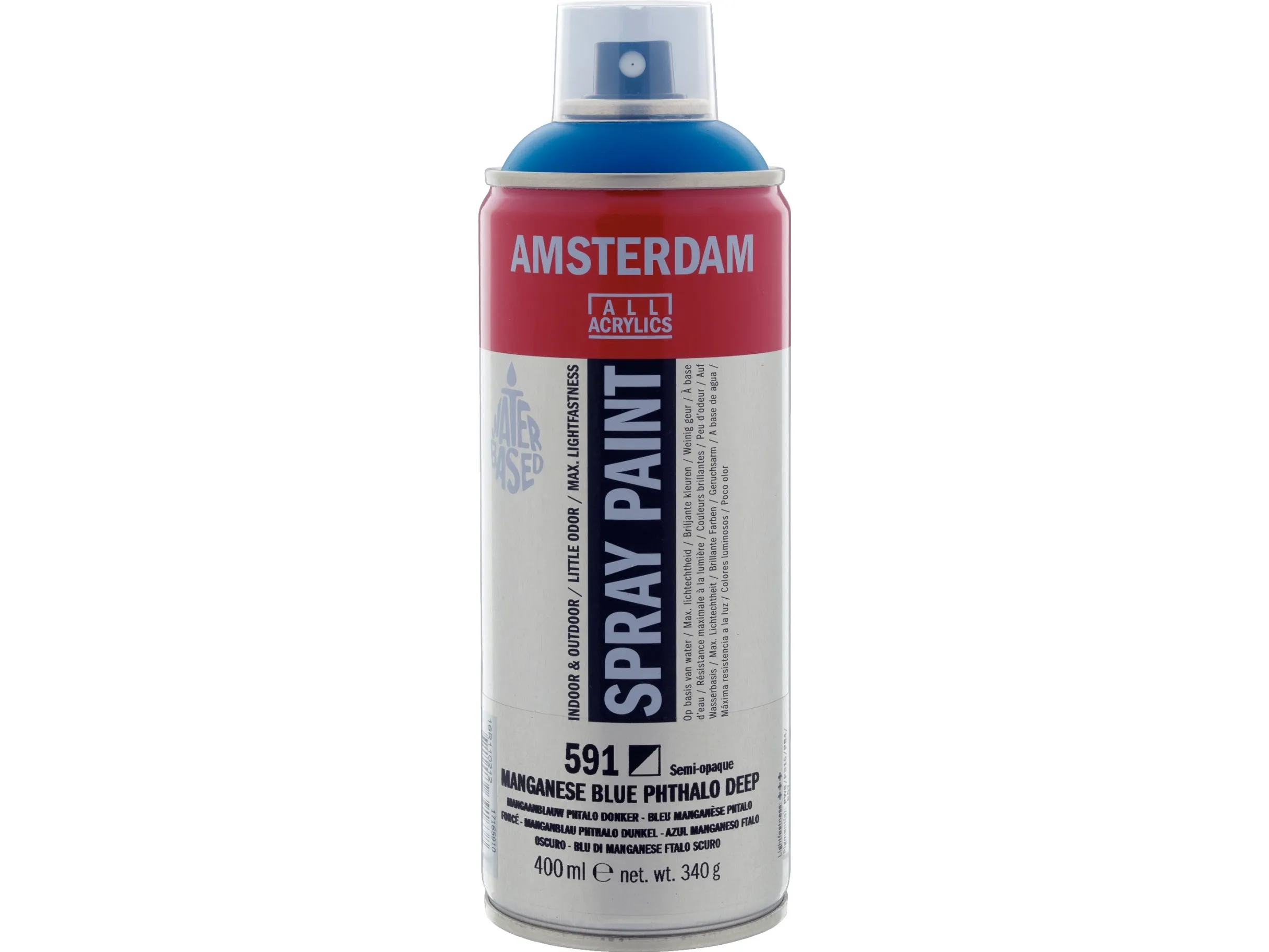 Amsterdam Spray Paint Manganese Blue Phthalo Deep 591