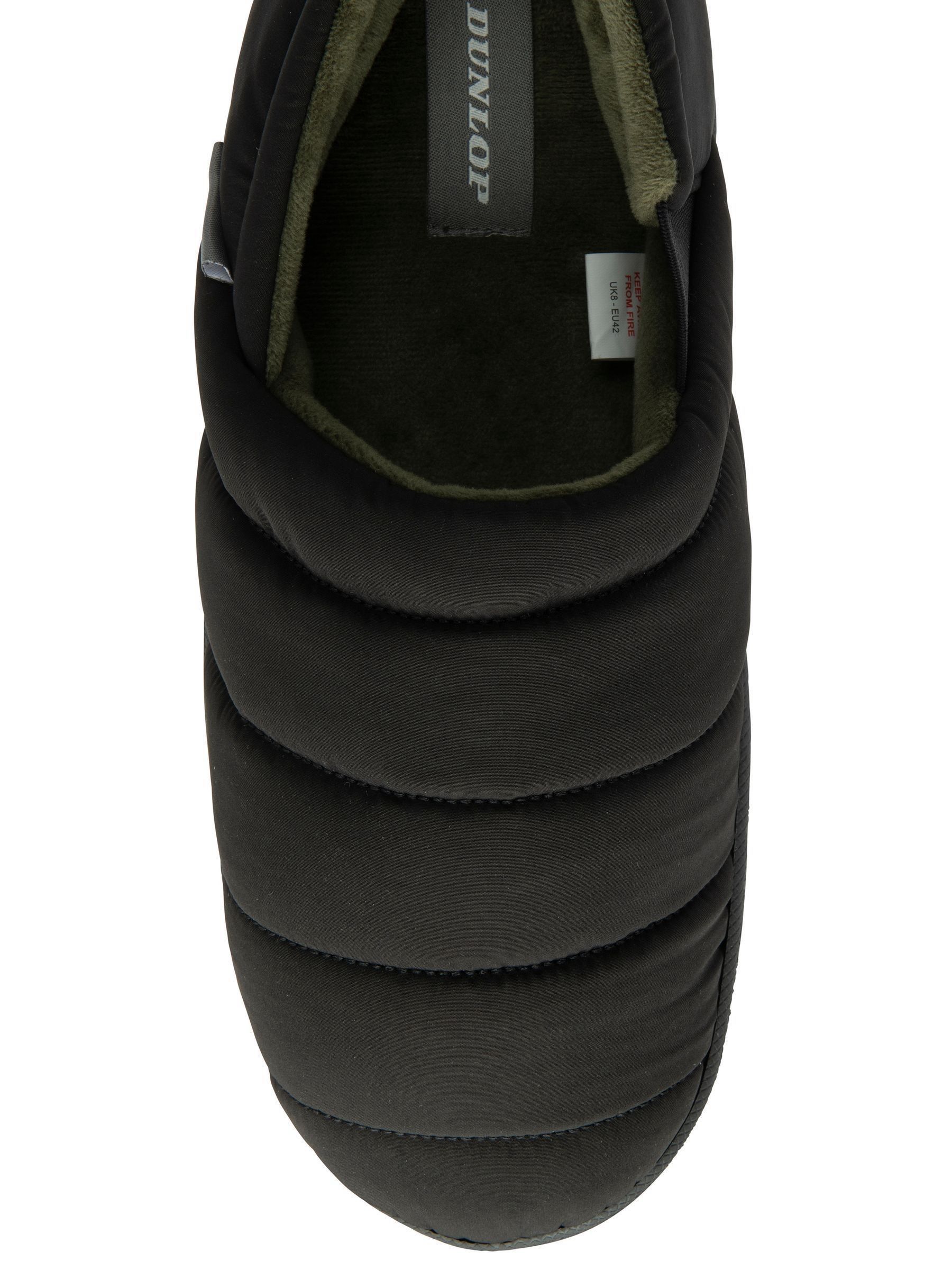 Zwart - Dunlop Nylon Full Slippers
