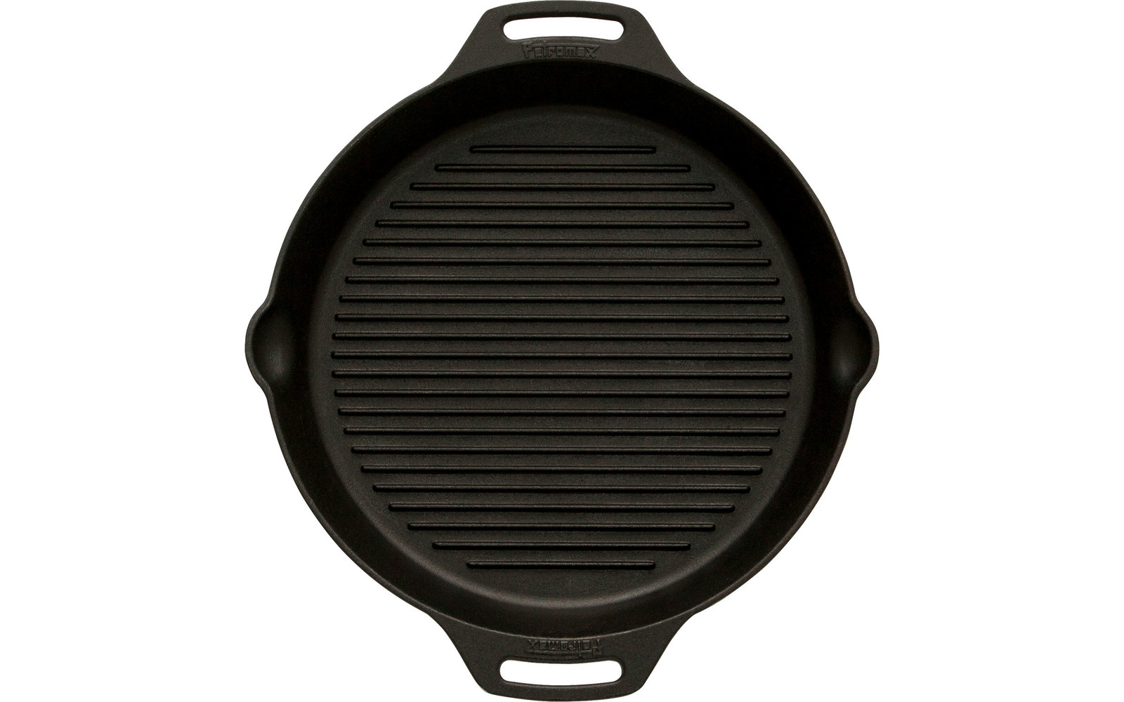 Petromax GP30h Gusseisen Grill-Feuerpfanne mit zwei Henkeln 30 cm