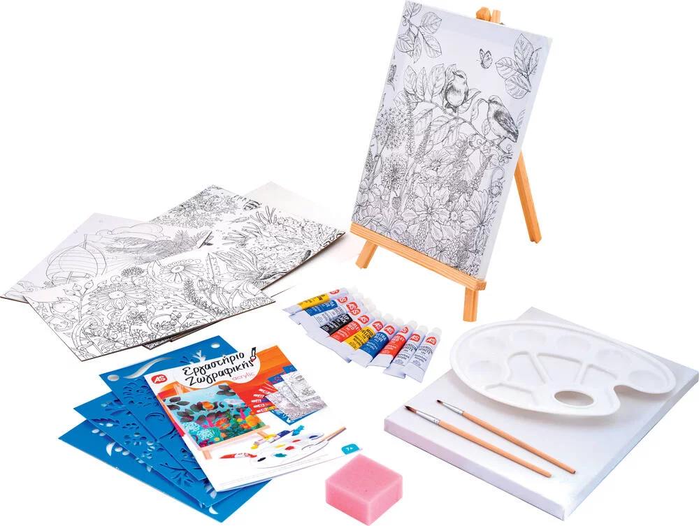 COFFRET PEINTURE ACRYLIQUE