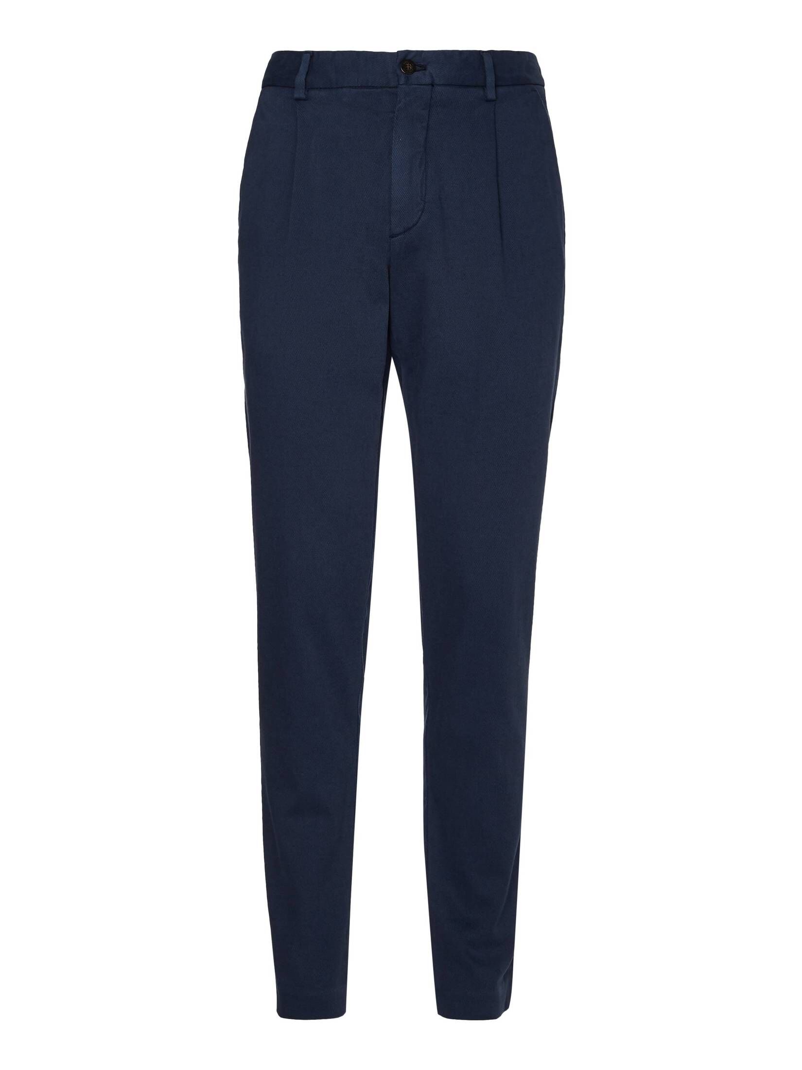 Tommy Hilfiger| Herren Hose CHELSEA 1 PLT CO/WOOL GMD