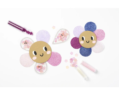Organische glitter & pailletten set Regenboog L 20 blikjes