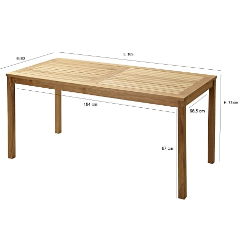 Rosenborg classic bord - mat sort