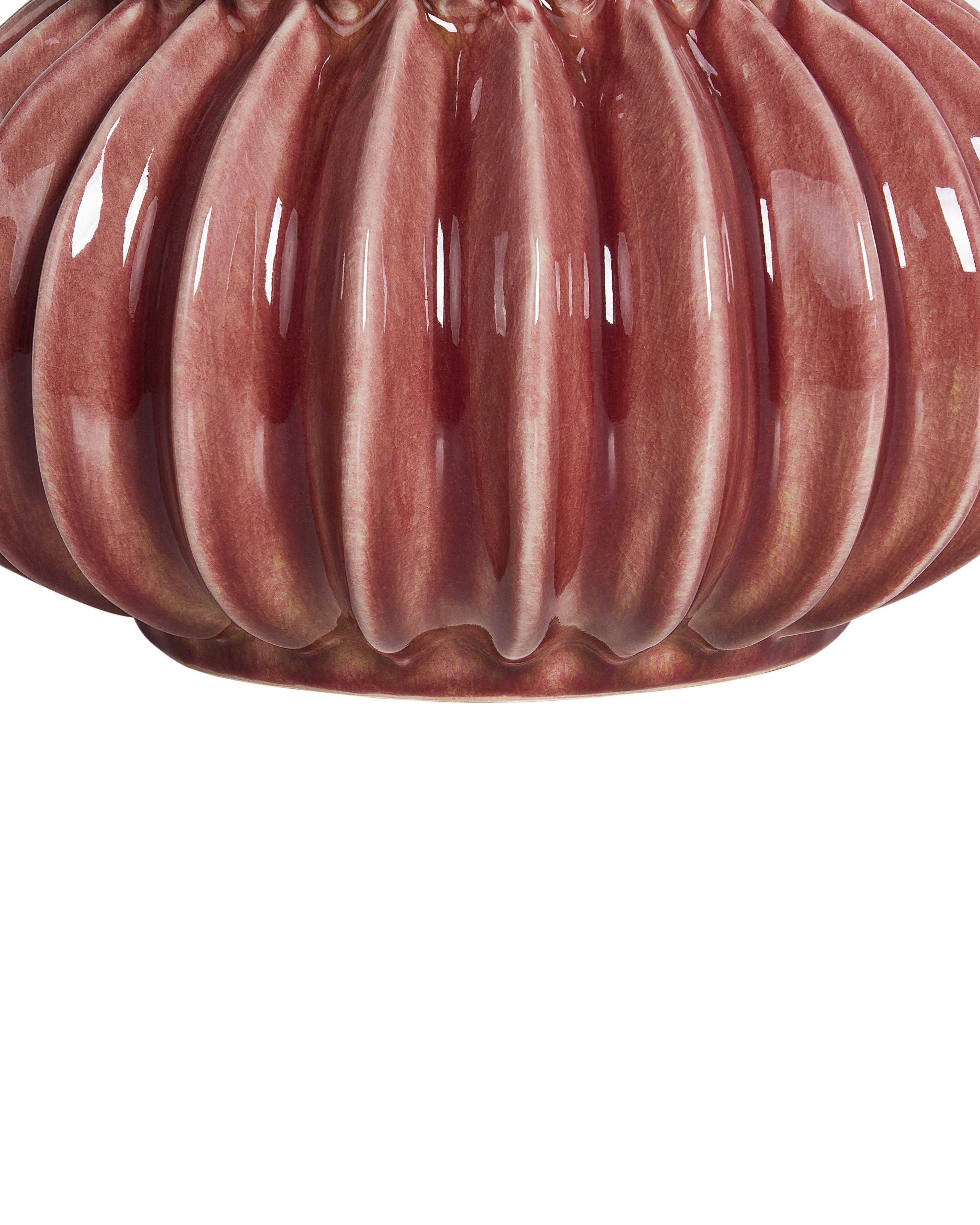 Bloemenvaas WATERMOSS Steengoed 28 cm Rood