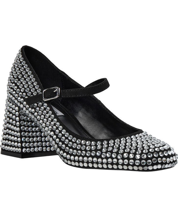 Steve Madden Pep Talk-R Heeled Sandal Rhinestone