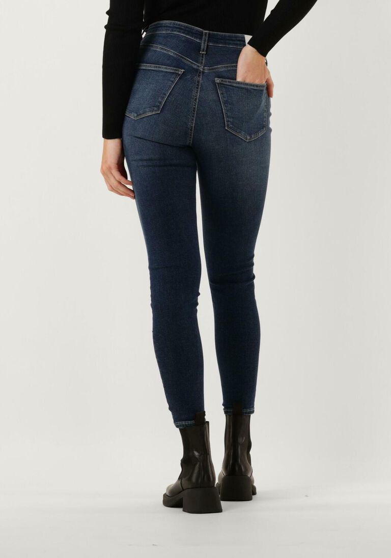 CALVIN KLEIN donkerblauwe calvin klein skinny jeans high rise super skinny ankle
