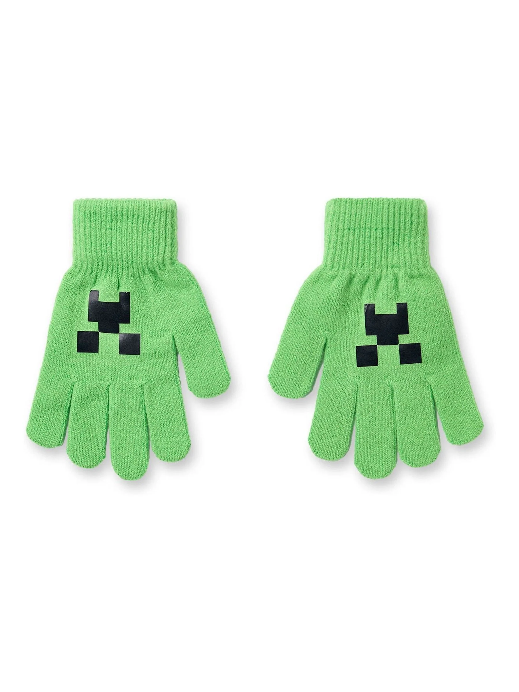 Vanilla Underground Minecraft Boys Hat, Gloves & Scarf Set