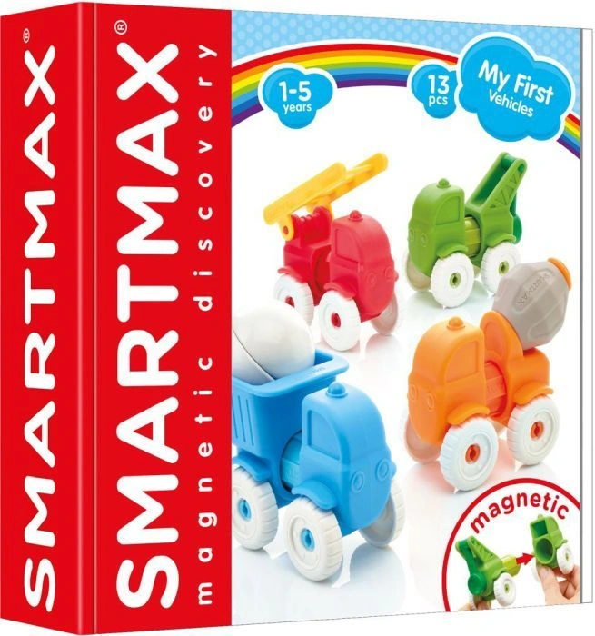 Magnet-Spielzeug MY FIRST VEHICLES 13-teilig