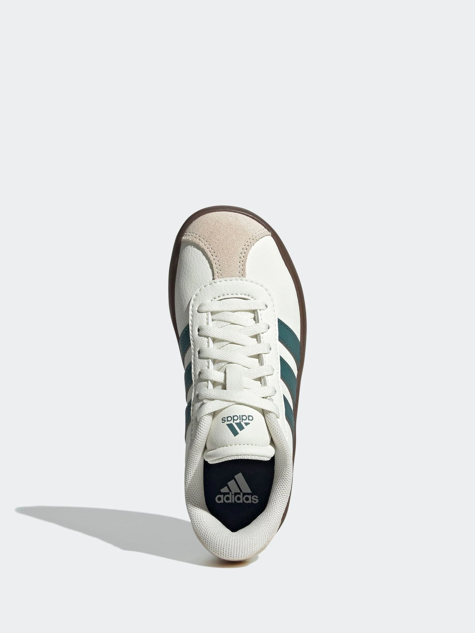 adidas Vl Court 3.0 Suède sneakers met veters voor kinderen
