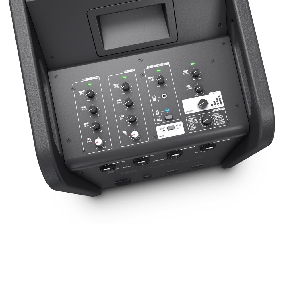 LD Systems CURV 500 AVS portable line array AV-set, zwart