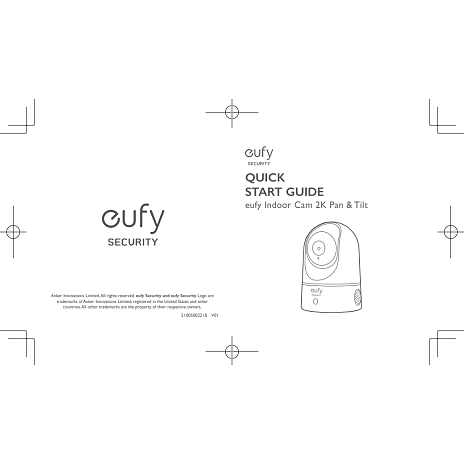 Eufy indendørs kamera - hvid