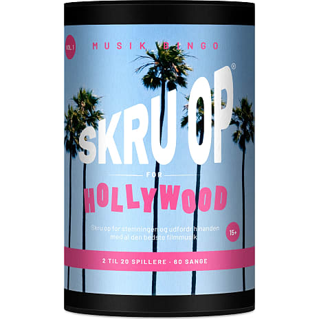 Skru op for Hollywood musikbingo