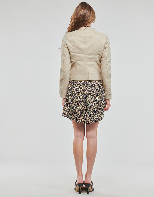 Vero Moda - VMLOVE LAVINE SHORT COATED JACKET - Beige