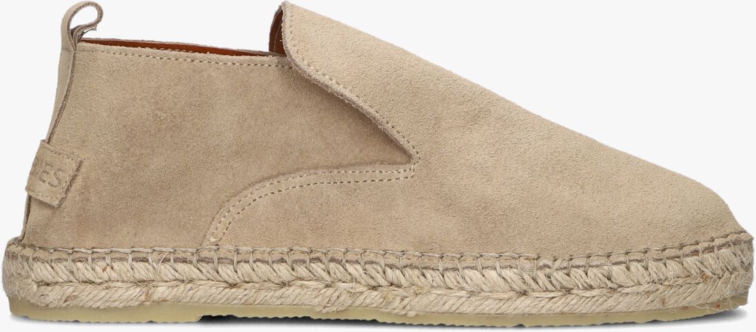 SHABBIES beige shabbies loafers elche  lofa suede