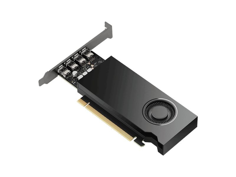 PNY Grafikkarte NVIDIA RTX 2000E Ada Generation Professionelle Raytracing-GPU mit 16 GB GDDR6-Speicher