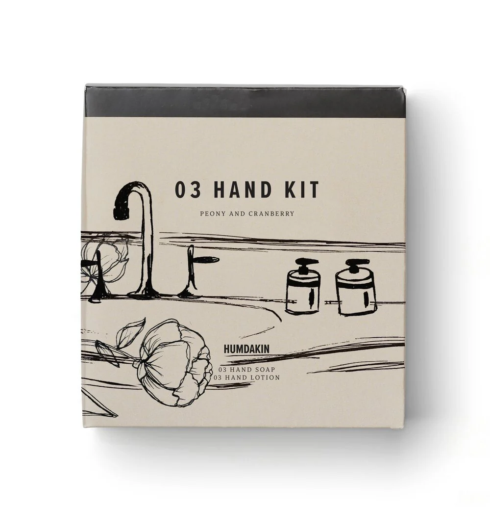 Humdakin  Håndsæbe og lotion, Pæon og Tranebær - 2 x 300 ml.