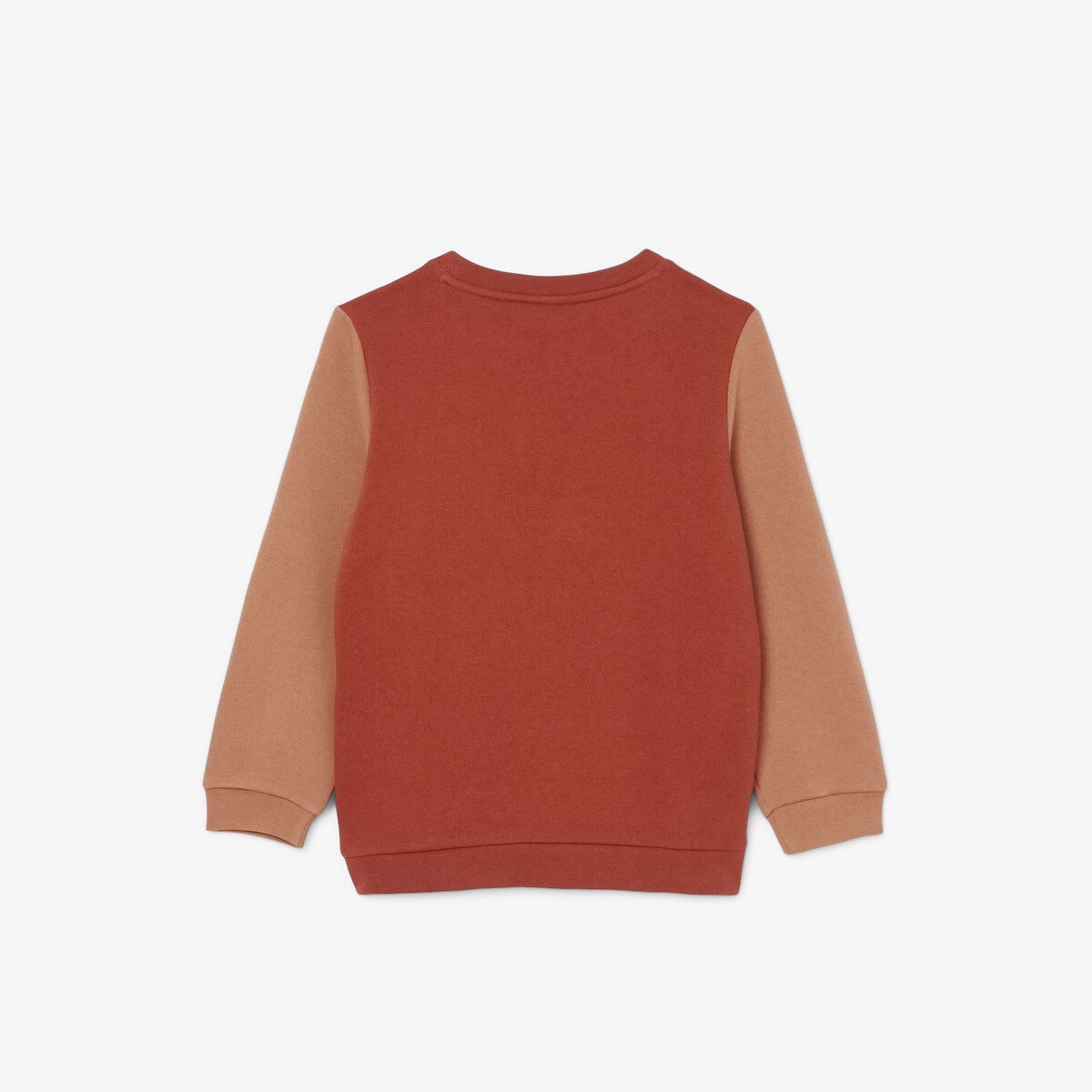 LACOSTE<br>Suéter liso com gola redonda