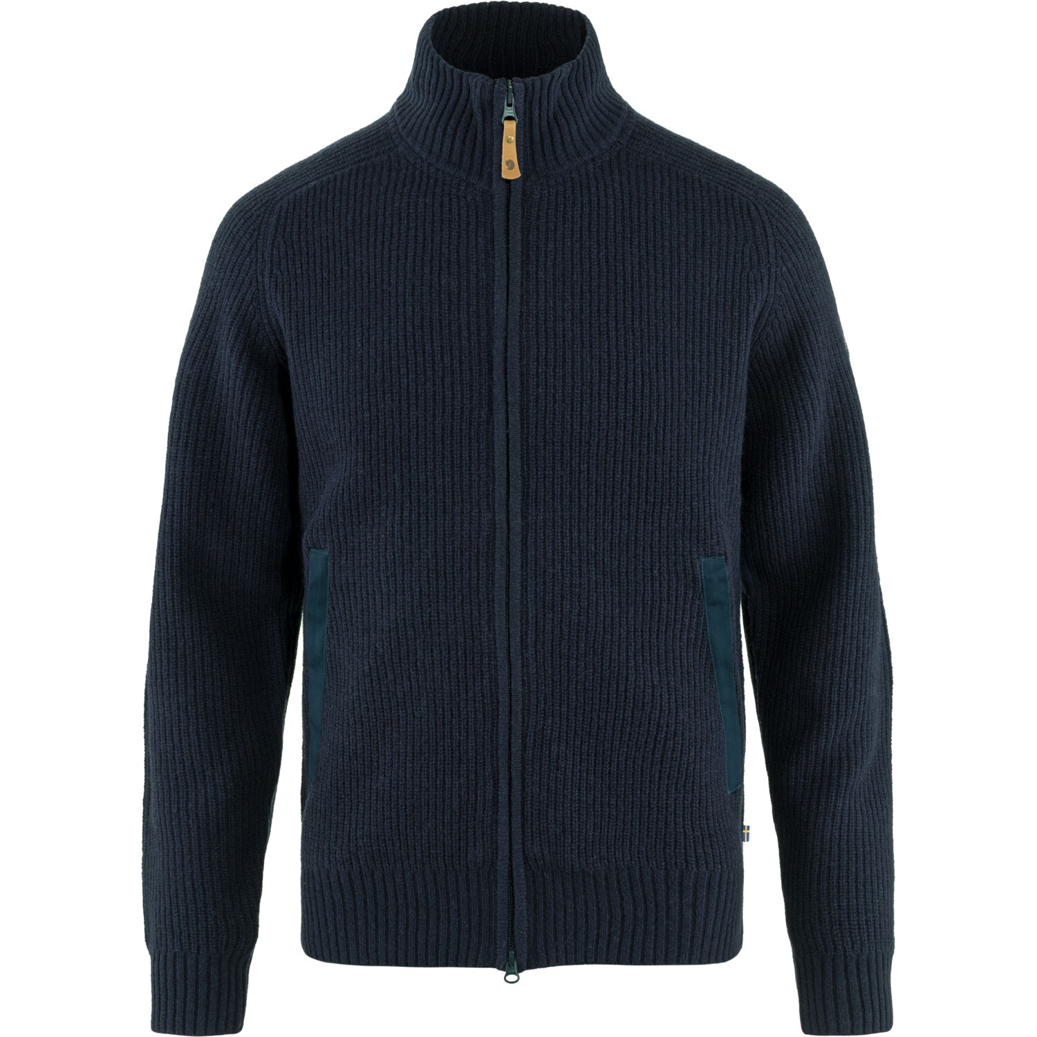 Fjällräven Mens Övik Zip Cardigan Knit