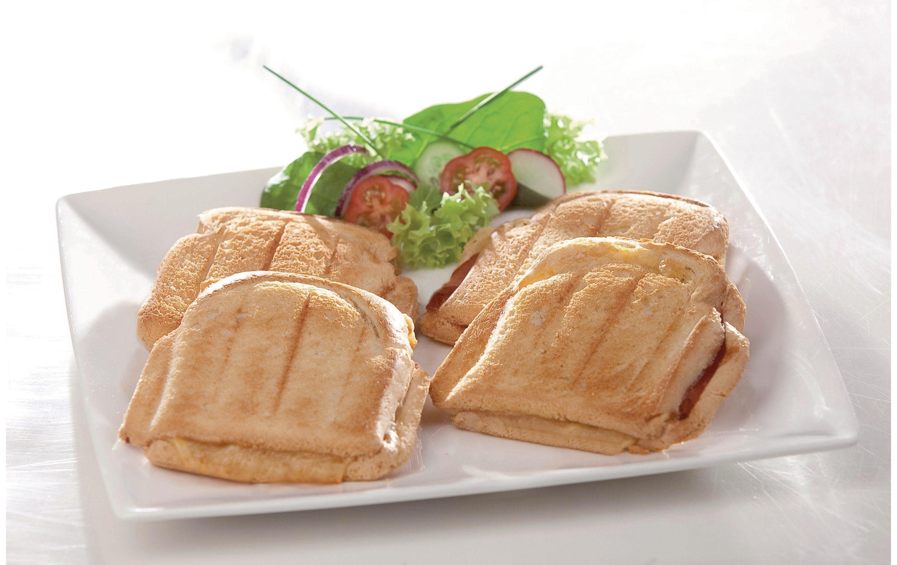 Sandwich-Toaster DO9046C 1200 WFür vier Waffeln oder Sandwiches