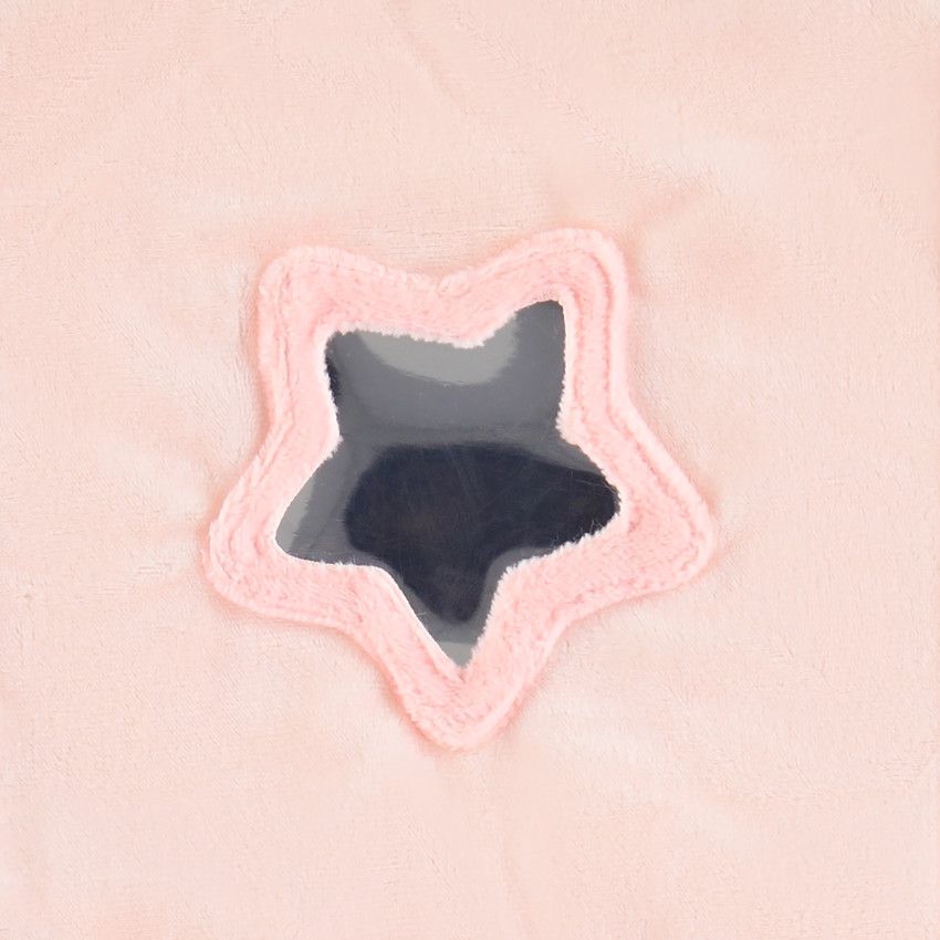 Tapis d'éveil en velours avec éléments en relief - Rouge