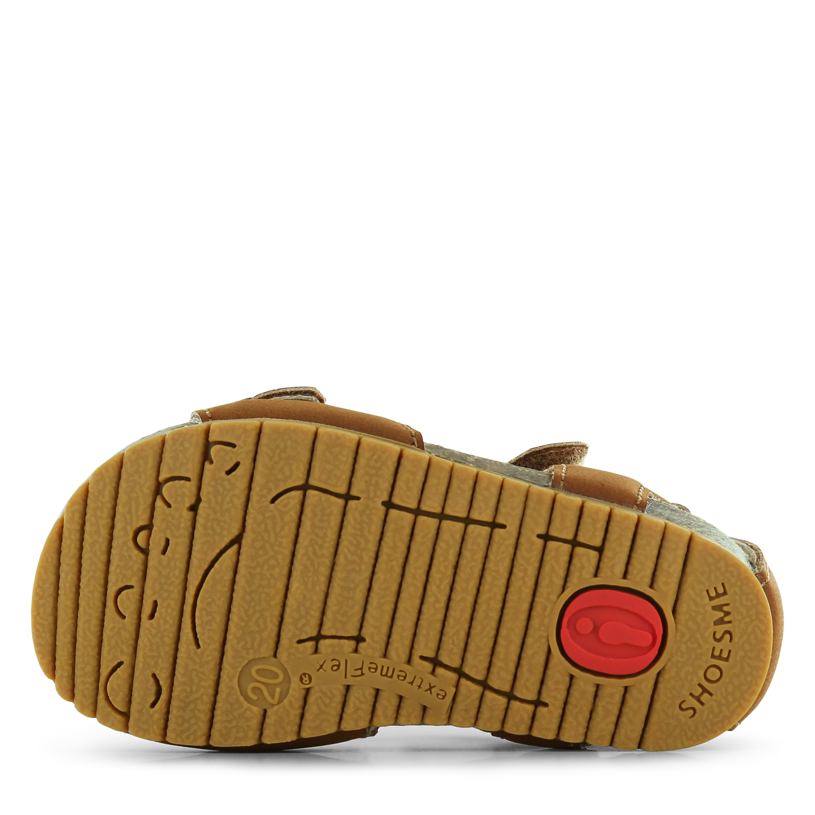 Shoesme bruine sandaal Microfiber leer | Jongens schoenen