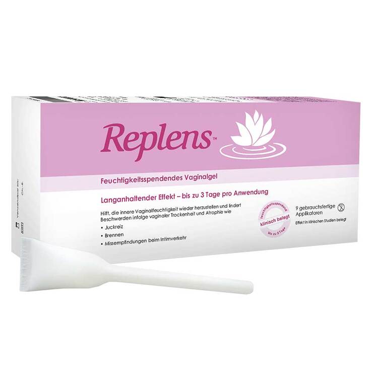 Replens Vaginalgel vorgefüllte Applikatoren, 9 St