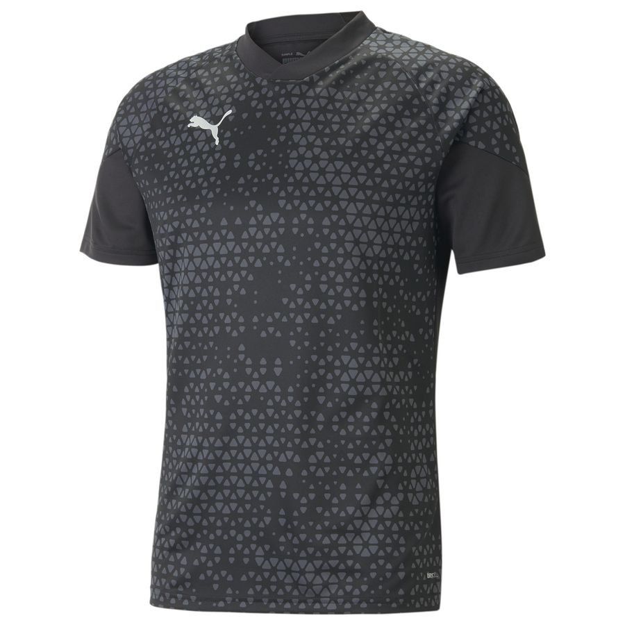 PUMA T-shirt d'Entraînement teamCUP - Noir/Blanc