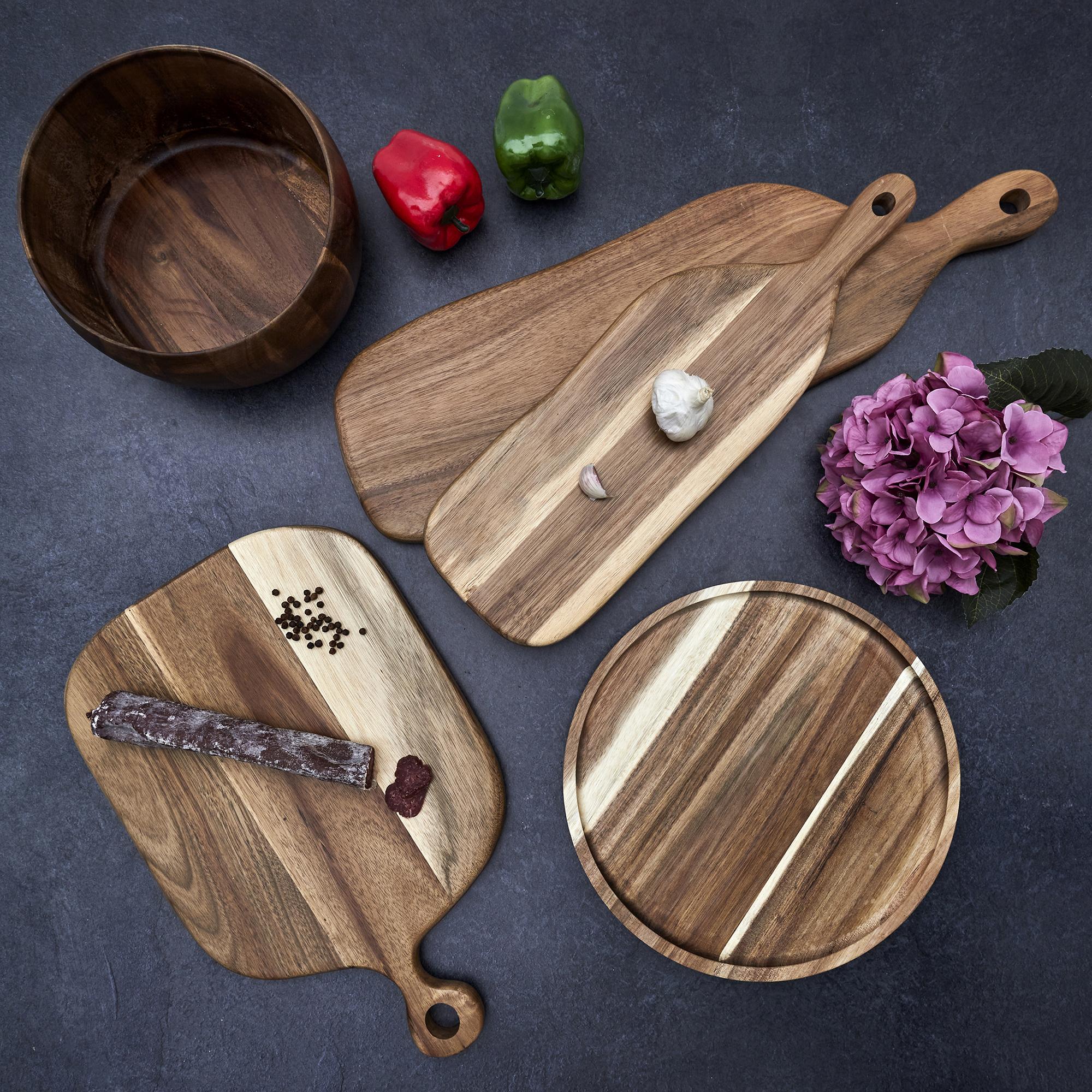 PLANCHE PRESENTATION ACACIA 64X19CM