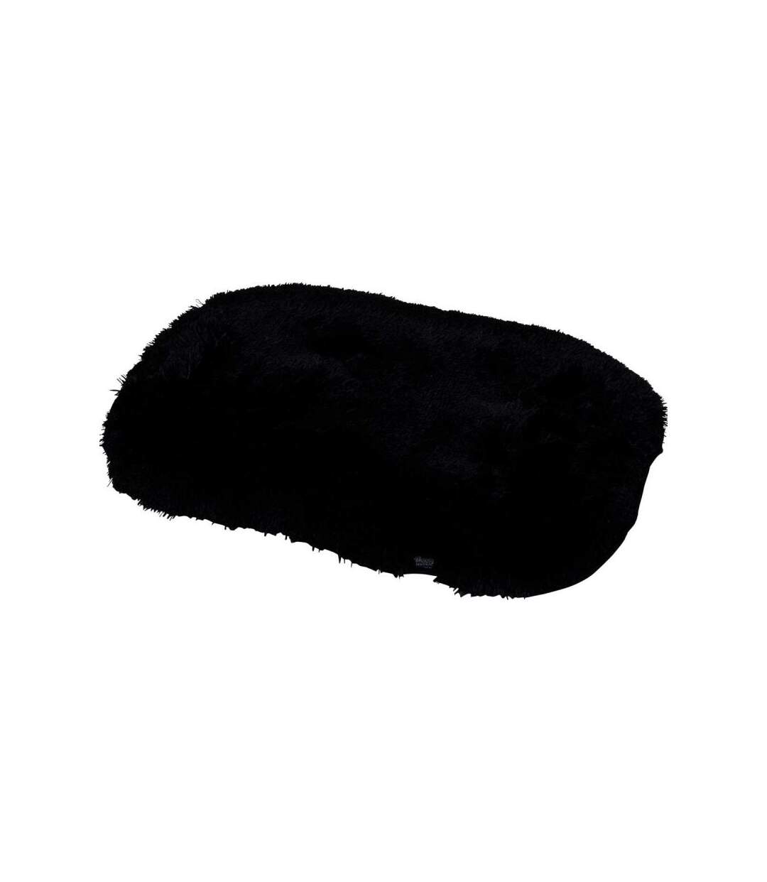 Paris Prix - Coussin Pour Chien & Chat fluffy 107cm Noir