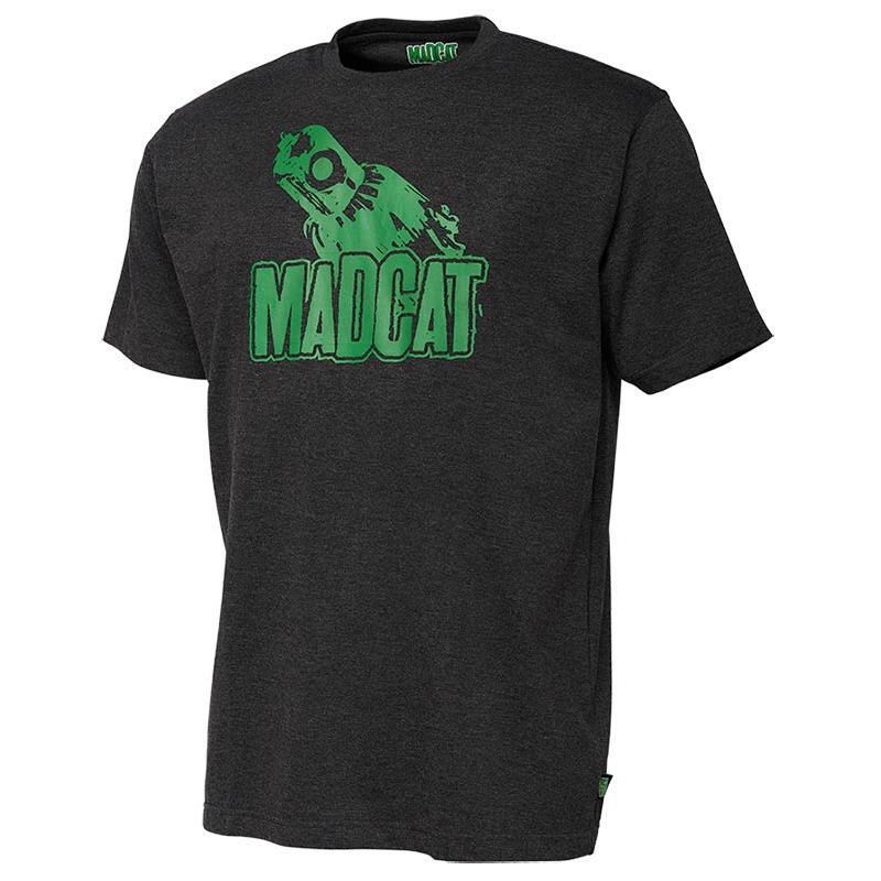 Tee Shirt Manches Courtes Homme Madcat Clonk Teaser - Gris