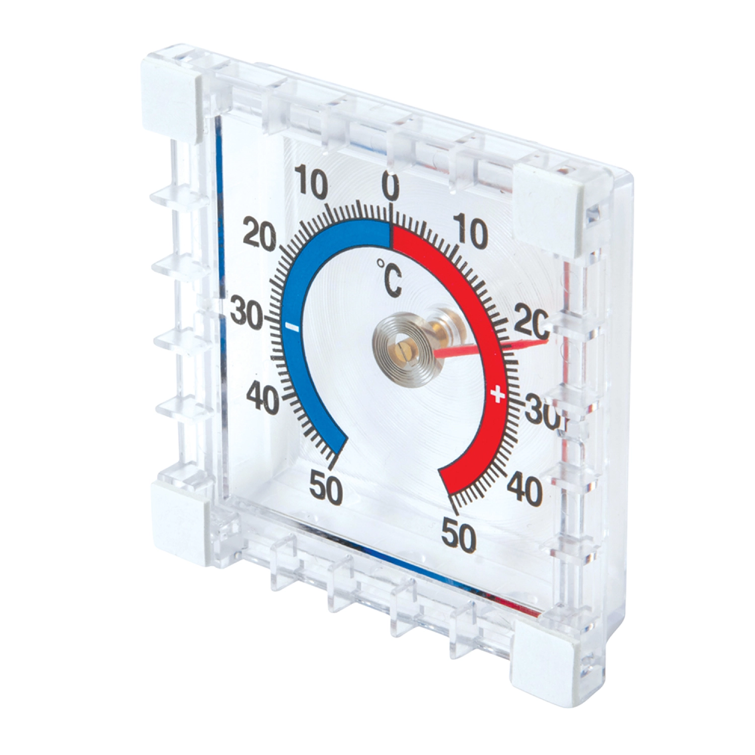 Silverline 985719 Binnen/buiten opplakthermometer - 50°C tot  50°C