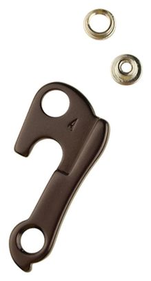 Patte derailleur alu  adaptable    cadre gt / raleigh / schwinn / ktm / fuji / cube / focus (gh - 017)