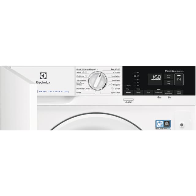 Electrolux Serie 700 vaskemaskine/tørretumbler EW7WB764T4 (7/4 kg)