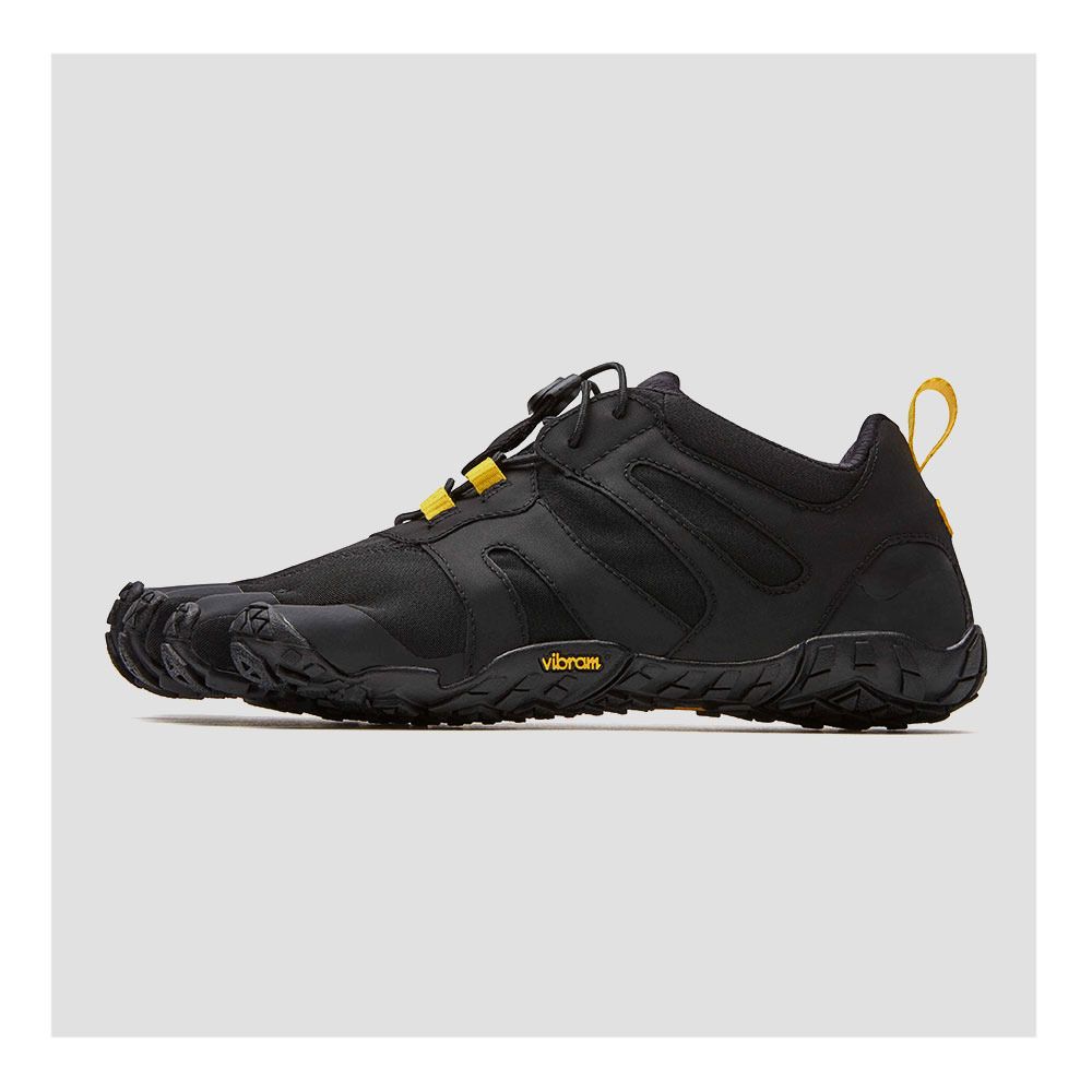 Five Fingers V-TRAIL 2.0 - Chaussures trail Femme noir/jaune