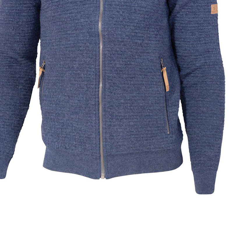 Ivanhoe Morel Hood blauw heren vest