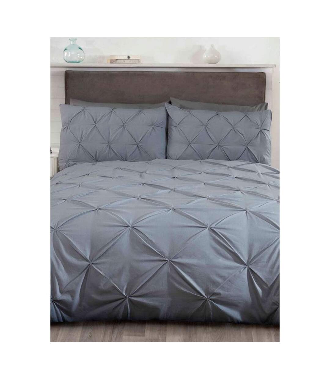 Rapport - Parure de lit BALMORAL (Gris) - UTAG1248