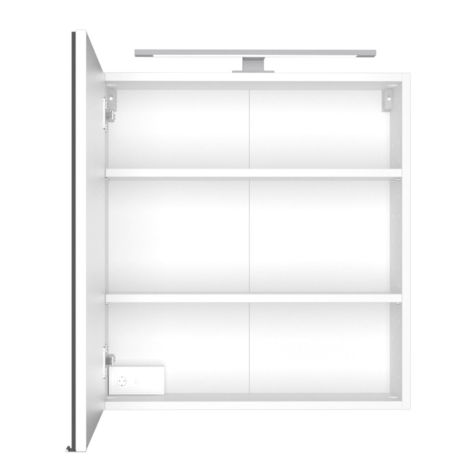 3-teiliges Badmöbel-SetDAVOS - weiß - 120 cm breit
