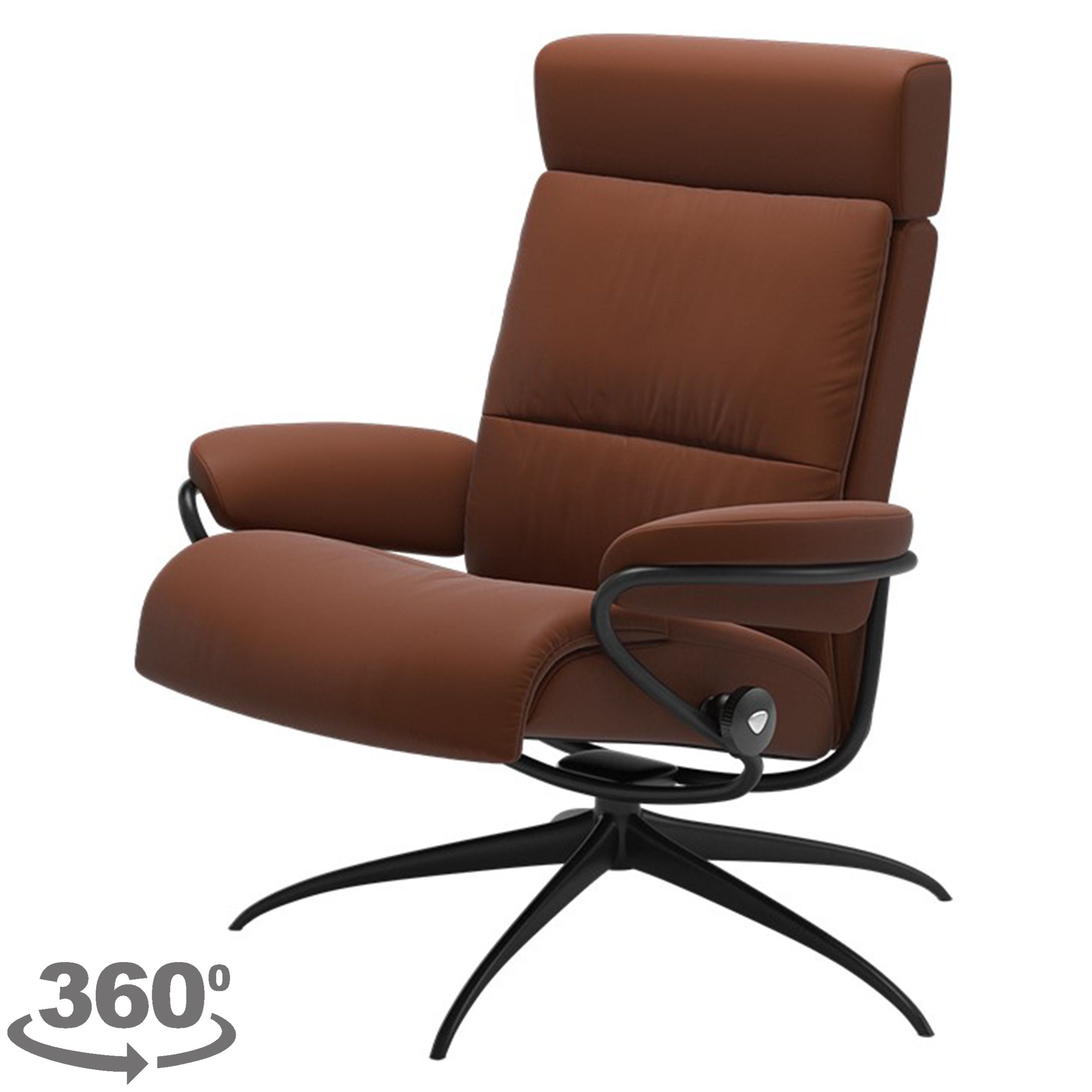 Relaxfauteuil Tokyo LowBack met hoofdsteun  | StresslessB80 x D76 x H99 cm