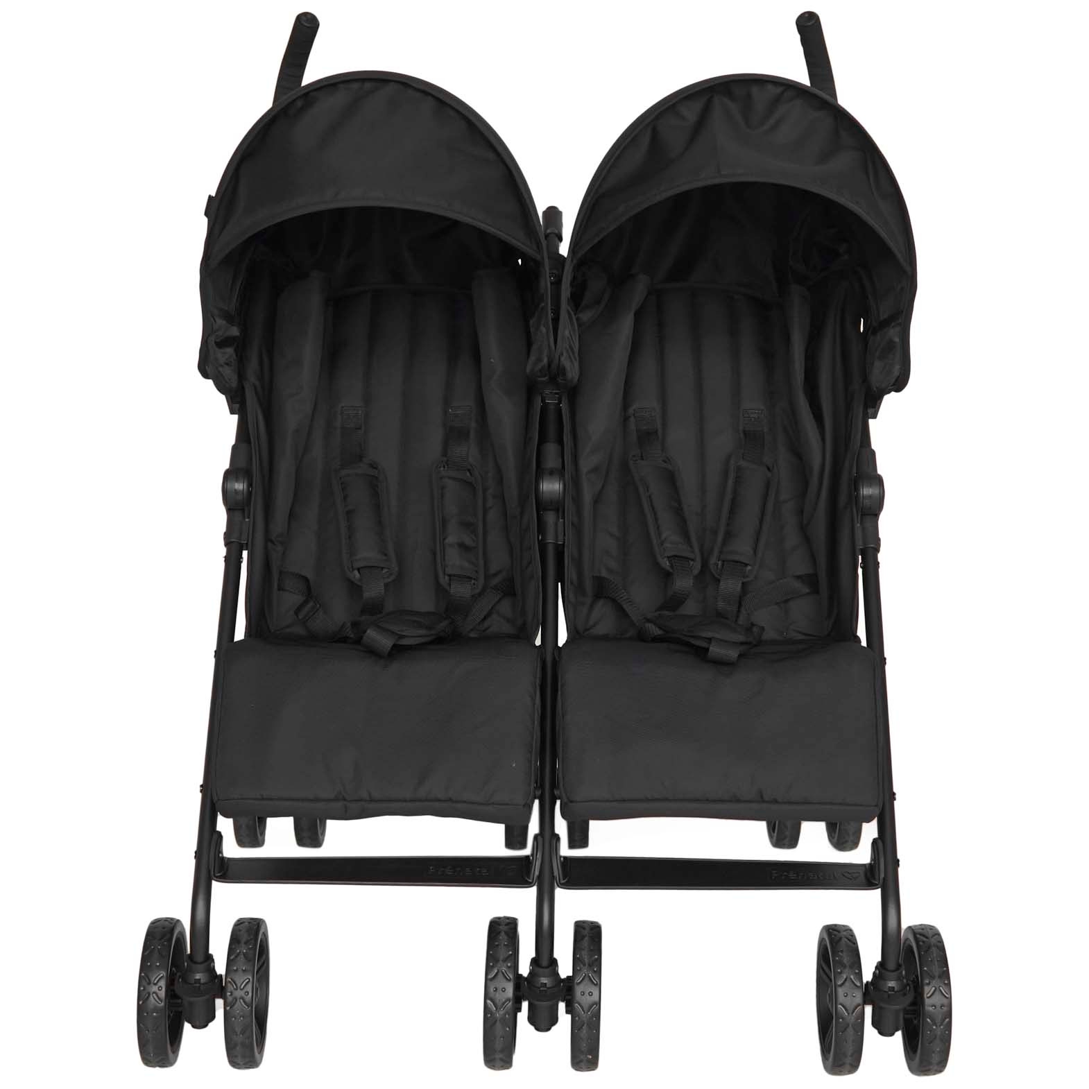 Prenatal tweeling buggy Black