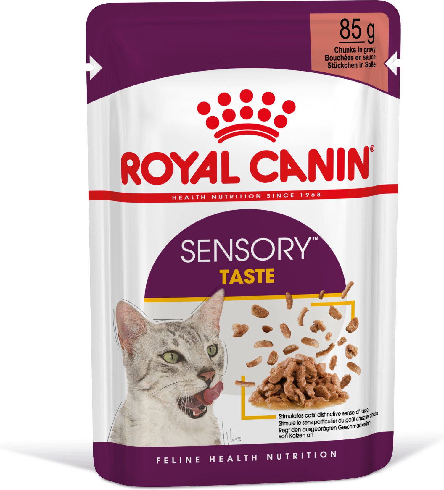 Royal Canin kattenvoer in saus Sensory Taste 85 g 12 stuks