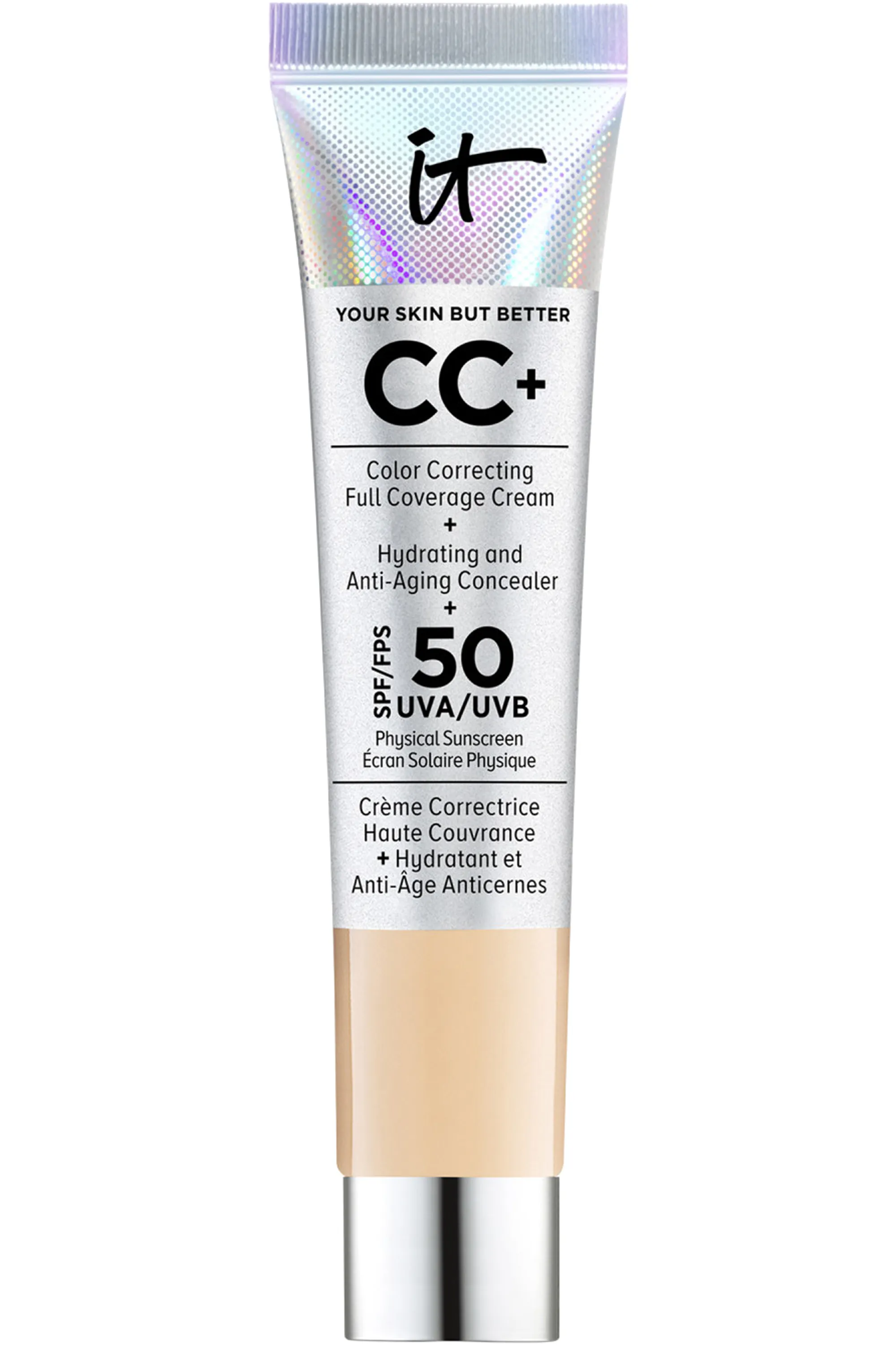 it Cosmetics CC Crème correctrice & anti-âge SPF50 Your Skin But Better™ 12mL-12 ml